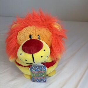 Mushabelly Lion Stuffed Plush NWT RARE 10"